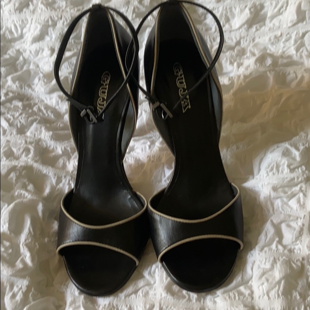 Leather heels
